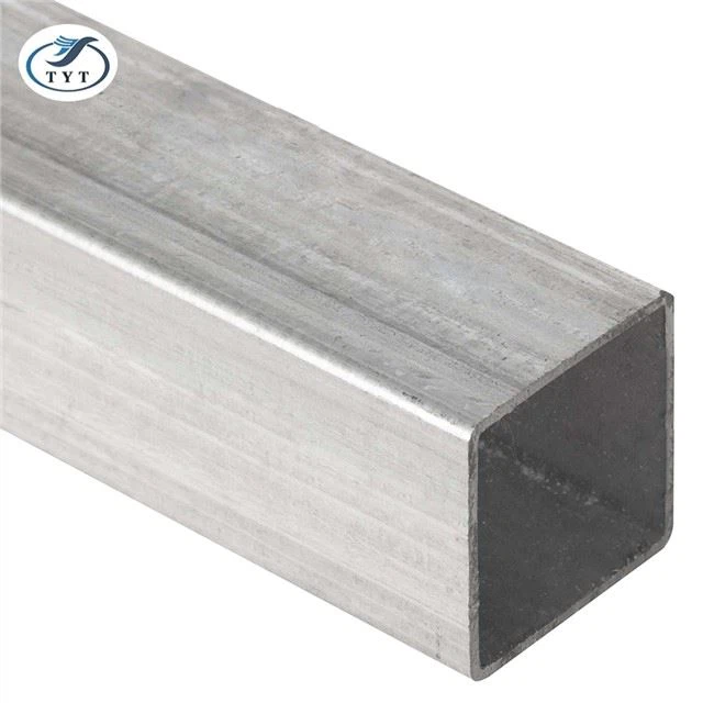 צינור פלדה מרובע ERW מגולגל חם HDG 80x80 חם טבול צינור פלדה מרובע מגולוון